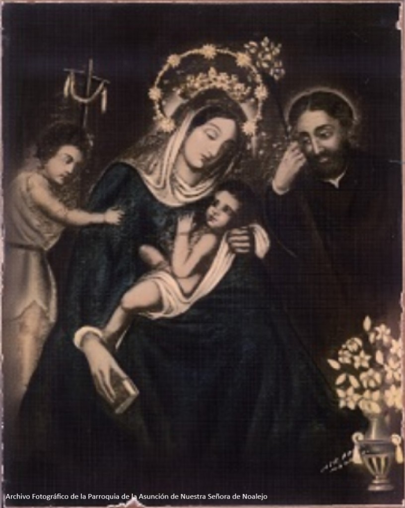 Fotografía de la Virgen de Belén (Década de los 50 del siglo XX)